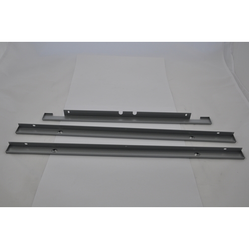 Isotherm Einbaurahmen für CR42/49 Eleganz, 3 Seiten Silber