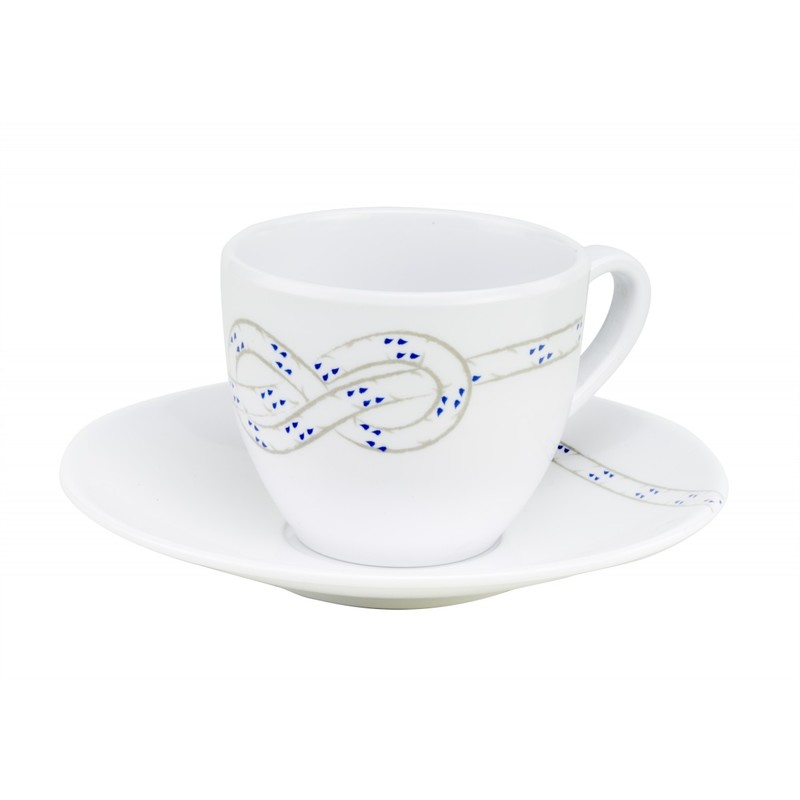 PLASTIMO South Pacific Kaffetasse mit Unterteller