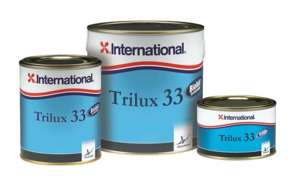 International, Antifouling, Trilux 33, verschiedene Ausführungen
