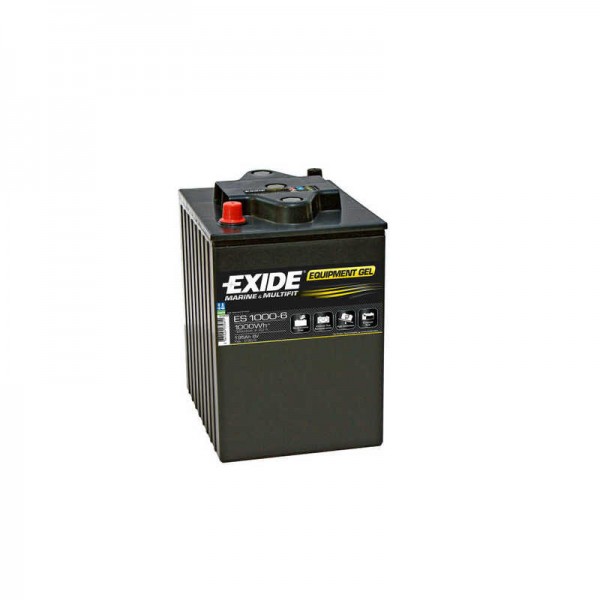 Exide, Gel Batterie, ES1000-6, 190Ah, 1000Wh, 6V, (ex G180/6)