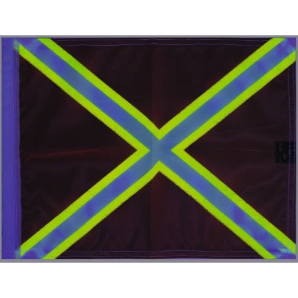 PLASTIMO Tauch-Flagge mit Saint-Andrew Kreuz