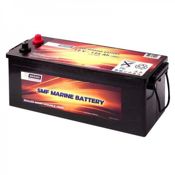 Vetus, Marine Batterie, 125AH/12V CCA A (EN) 950
