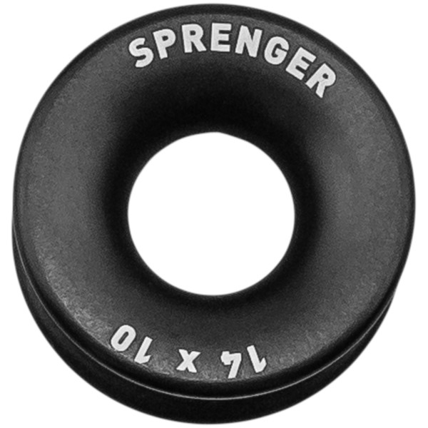 SPRENGER Rundkauschen - für Ø 14 mm Tauwerk – Aluminium