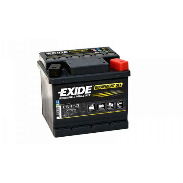 Exide, Gel Batterie, ES 450, 36Ah, 450Wh, 12V, (ex G40)