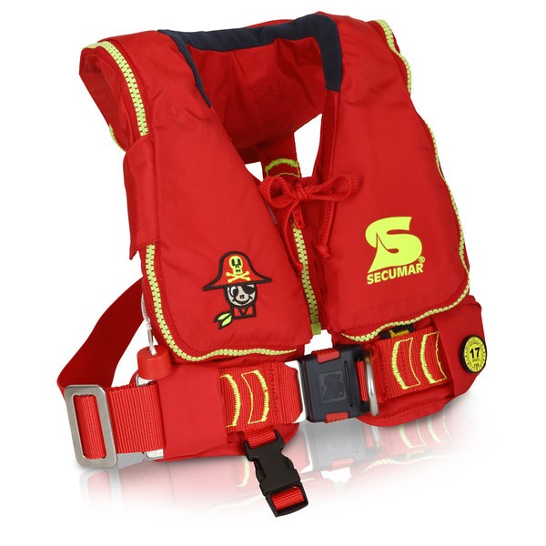 Secumar, automatische Rettungsweste für Kinder, MINI Duo Protect, 15 - 30 kg