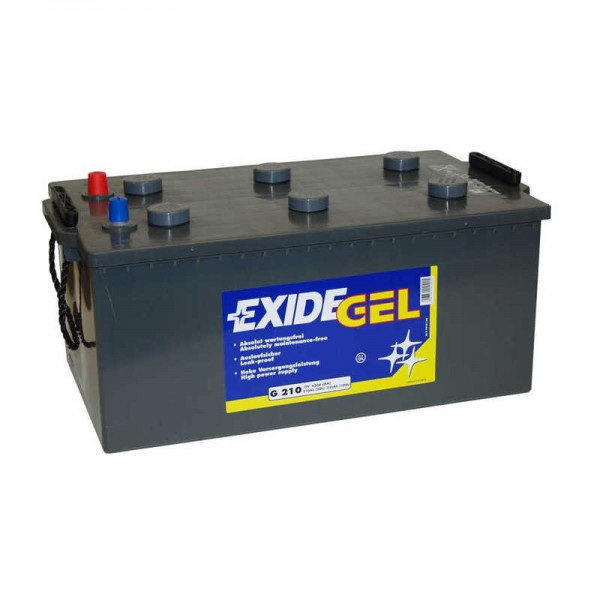 Exide, Gel Batterie, ES 2400, 210Ah, 2400Wh, 12V, (ex G210)